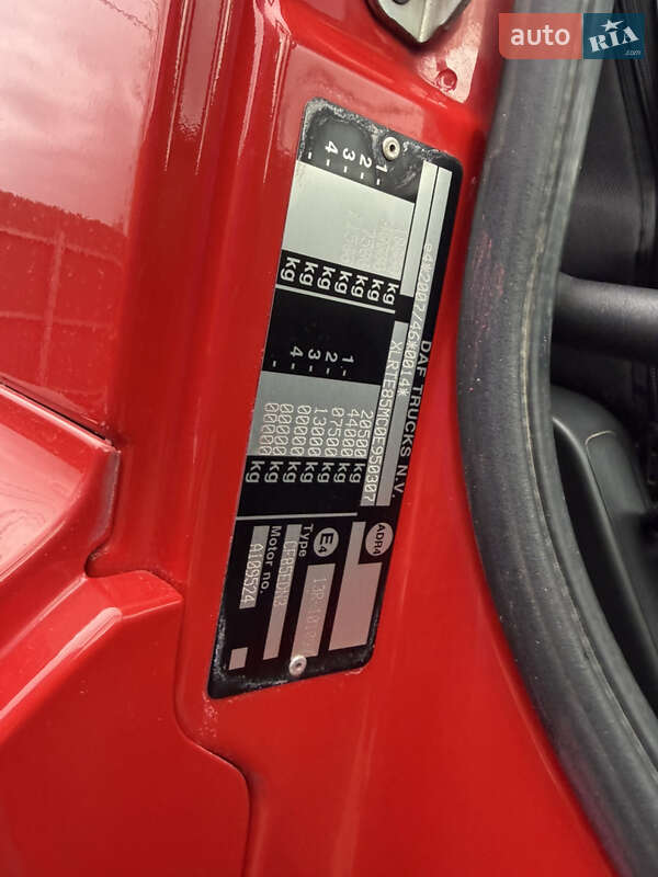 Тягач DAF CF 85 2012 в Долині