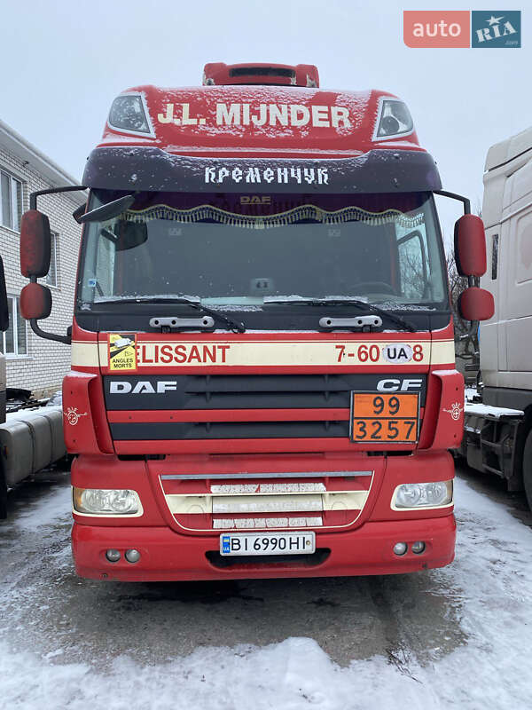 2008 DAF CF-85, VIN XLRTE85MC0E840746:plate — фото 1 (autoria)