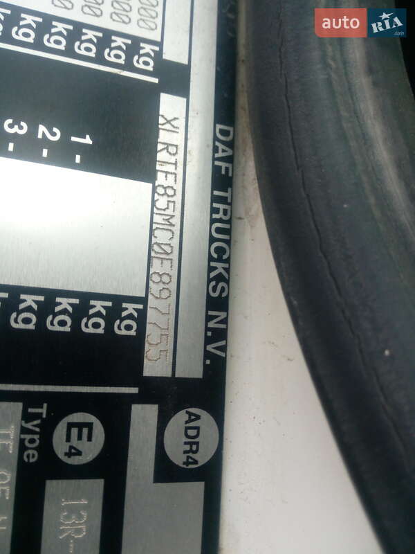 Тягач DAF CF 85 2011 в Днепре фото 10 Тягач DAF CF 85 2011 в Днепре