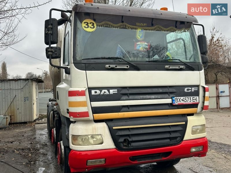 Бетонозмішувач (Міксер) DAF CF 85 2006 в Києві фото 3 Бетонозмішувач (Міксер) DAF CF 85 2006 в Києві
