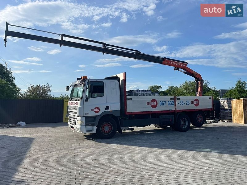 Кран-манипулятор DAF CF 85 2002 в Новомосковске
