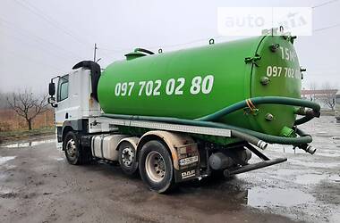 Машина ассенизатор (вакуумная) DAF CF 2013 в 