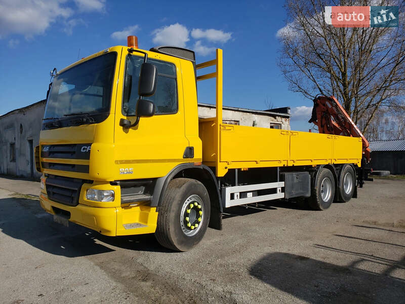 Кран-манипулятор DAF CF 2012 в 
