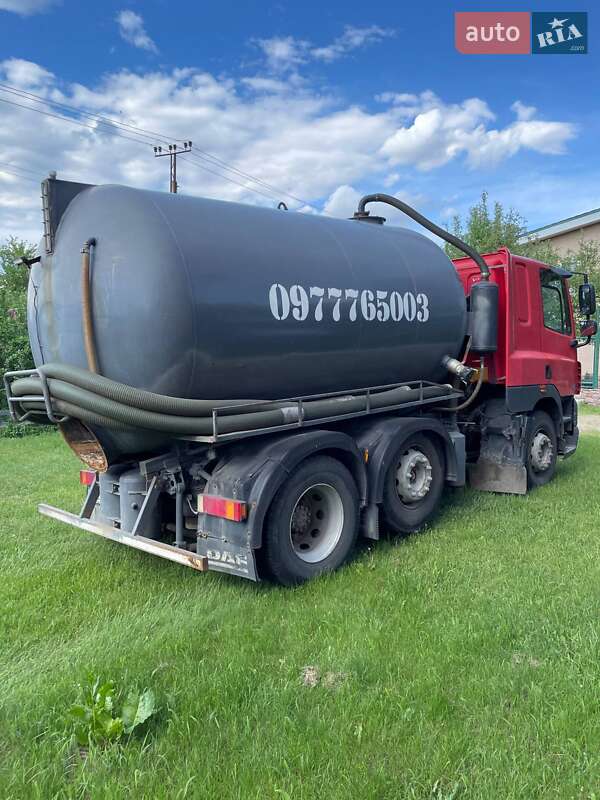 Машина ассенизатор (вакуумная) DAF CF 2008 в Киеве
