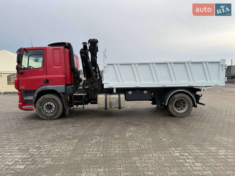 2014 DAF CF, VIN XLRTEM4100G026596:plate — zdjęcie 1 (autoria)