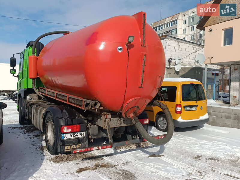 Машина ассенизатор (вакуумная) DAF CF 2014 в Белой Церкви