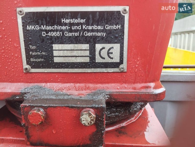 Кран-манипулятор DAF CF 2016 в Ровно