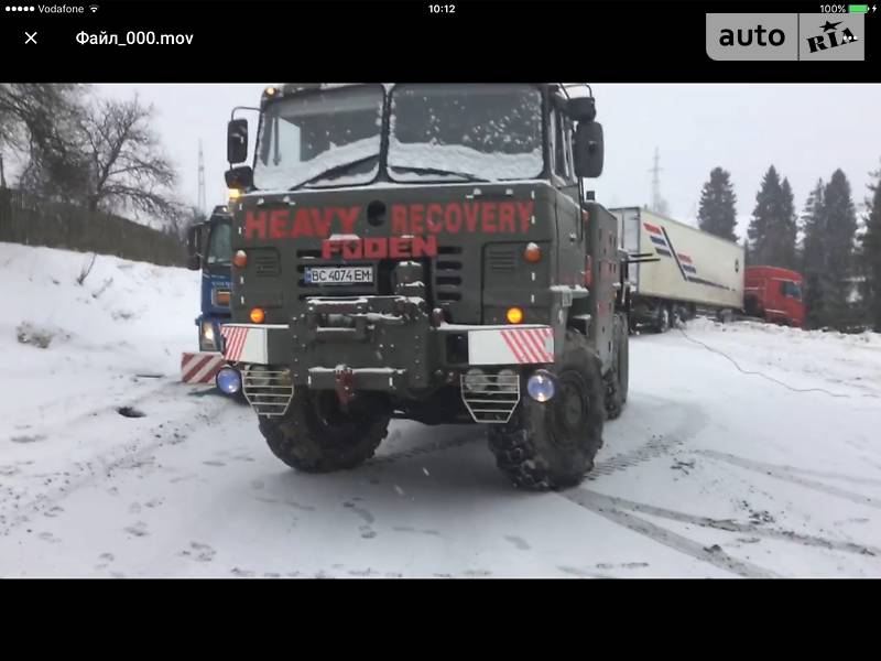 Эвакуатор DAF Foden 1989 в Львове