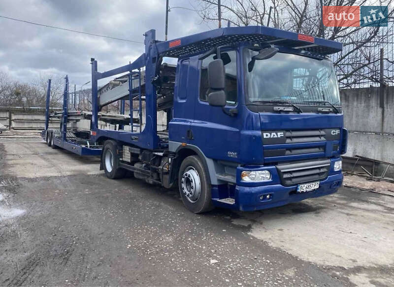 2008 DAF FT, VIN XLRTE75PC0E828328:plate — zdjęcie 1 (autoria)