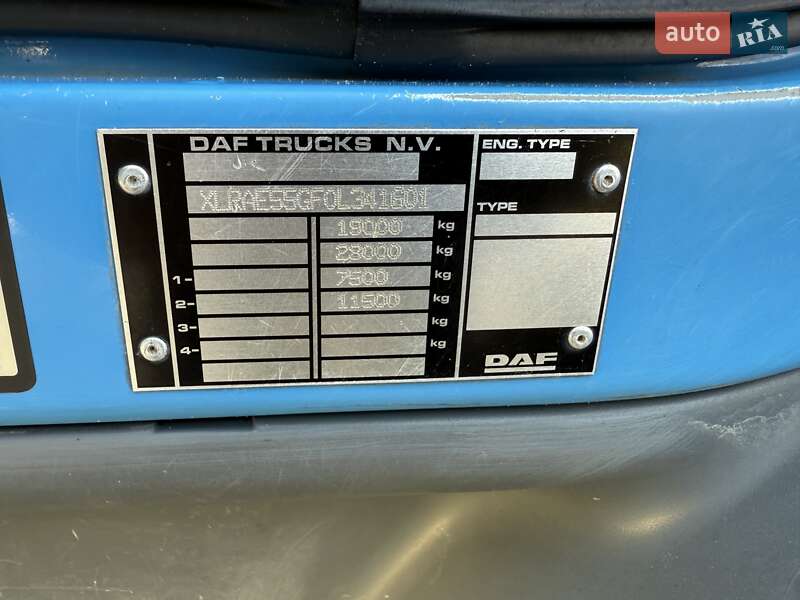 Кран-маніпулятор DAF LF 2009 в Бучачі