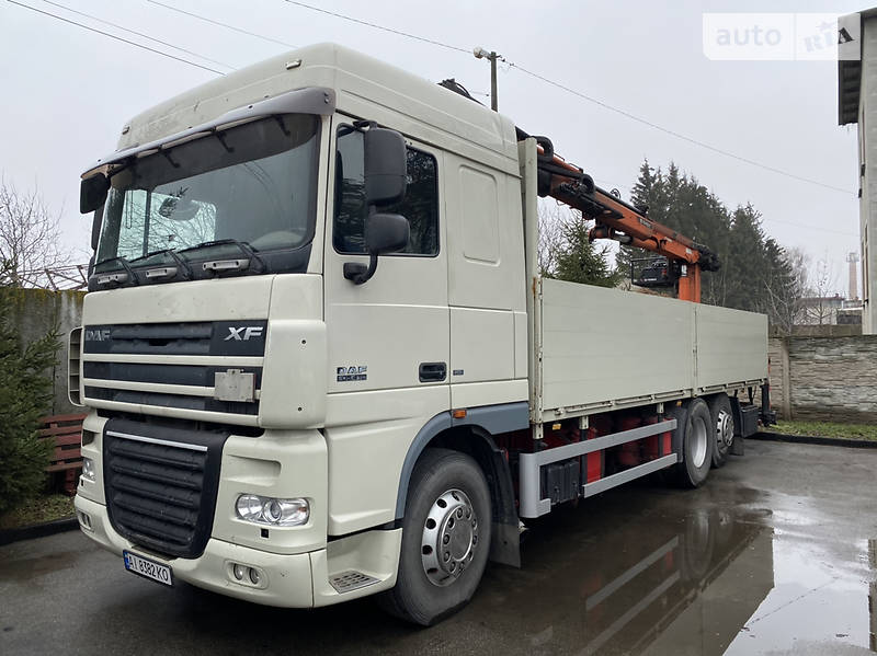 Борт DAF XF 105 2007 в Березане