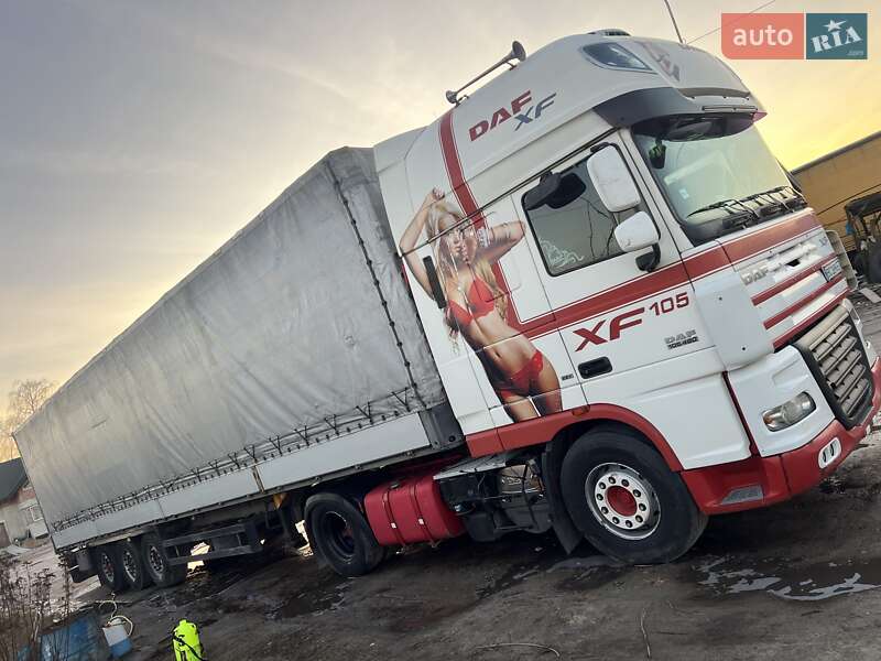 Тягач DAF XF 105 2009 в Жовкві