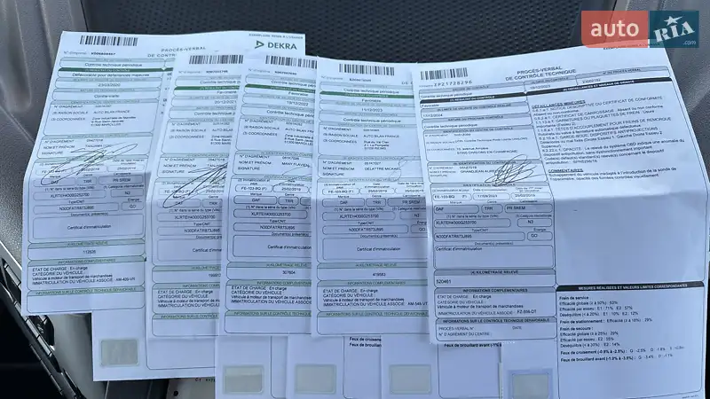 Тягач DAF XF 106 2019 в Вінниці документ 5 фото Тягач DAF XF 106 2019 в Вінниці документ