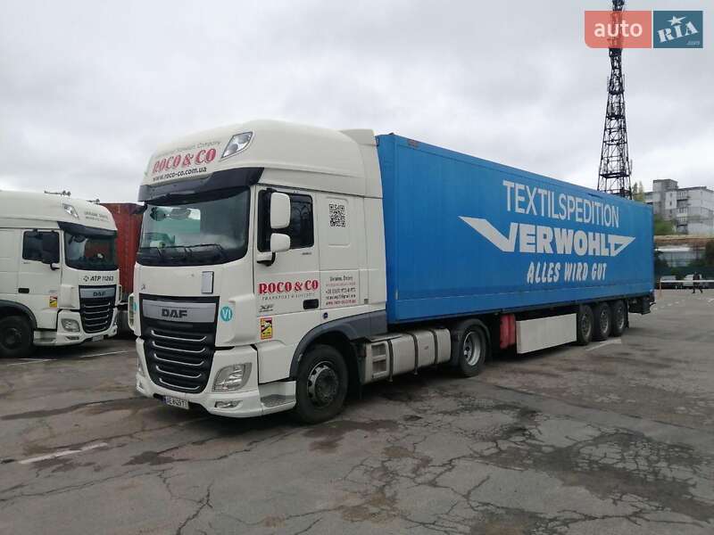 Контейнеровоз DAF XF 106 2016 в Дніпрі