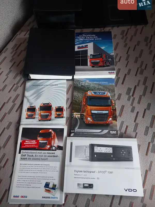 Тягач DAF XF 106 2016 в Черкасах документ