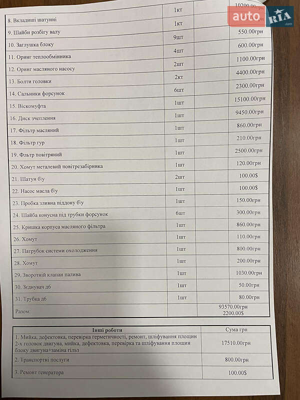 Тягач DAF XF 95 2005 в Одессе
