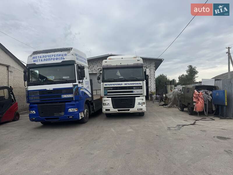 Борт DAF XF 95 2002 в 