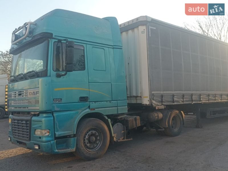 Тягач DAF XF 95 1998 в Кам'янець-Подільському фото 4 Тягач DAF XF 95 1998 в Кам'янець-Подільському