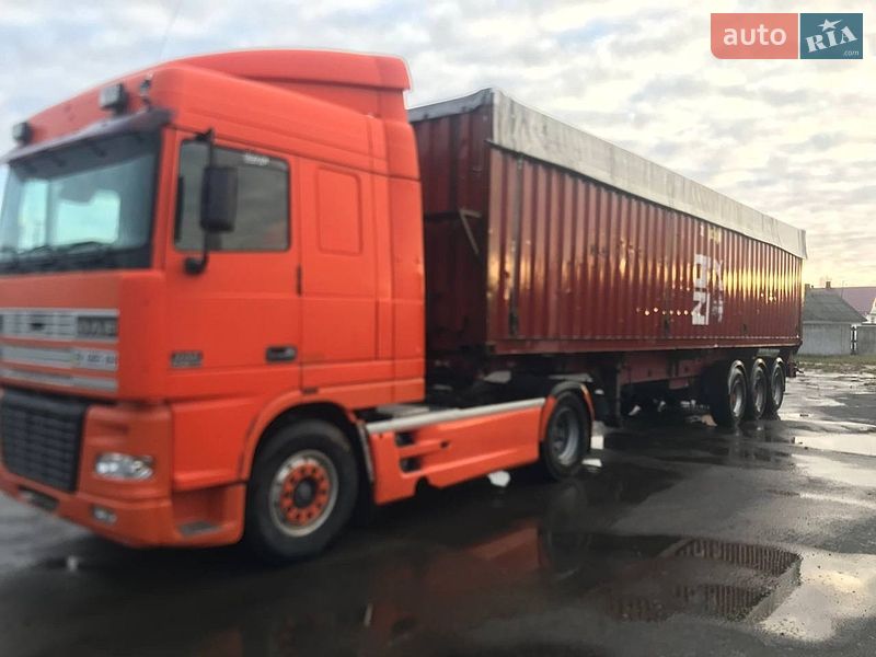 Контейнеровоз DAF XF 95 2000 в Костополе