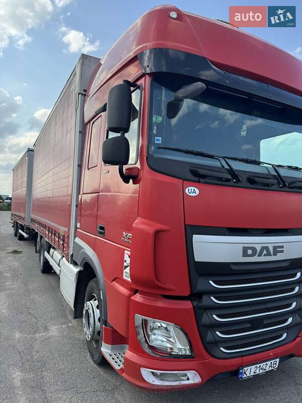 Тентованый DAF XF 2016 в 