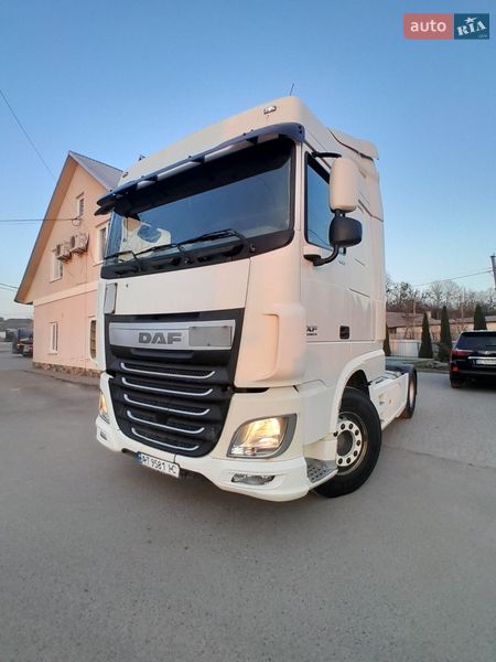 2014 DAF XF, VIN XLRTEH4300G033111:plate — фото 1 (autoria)