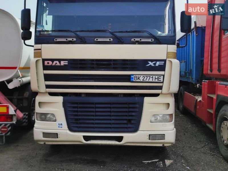 2005 DAF XF, VIN XLRTE47XS0E687572:plate — фото 1 (autoria)