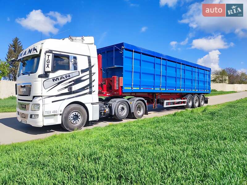 Самосвал полуприцеп Dennison 40 FT 2002 в Умани