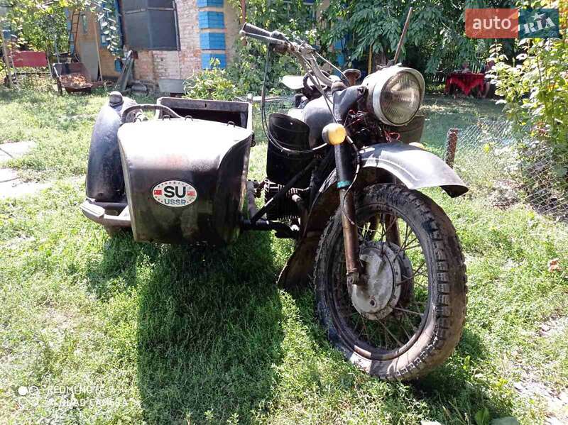 Мотоцикл с коляской Днепр (КМЗ) К 750М 1966 в Александрие