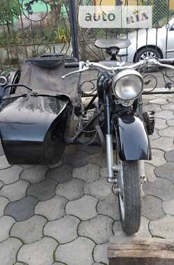 Мотоцикл с коляской Днепр (КМЗ) М-72 1964 в Снятине