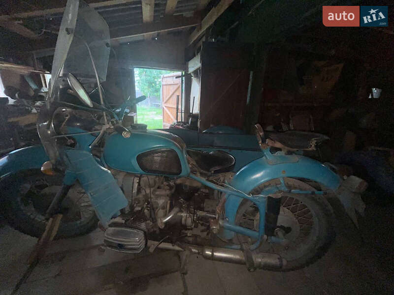 Мотоцикл с коляской Днепр (КМЗ) МТ-9 1974 в Опошне