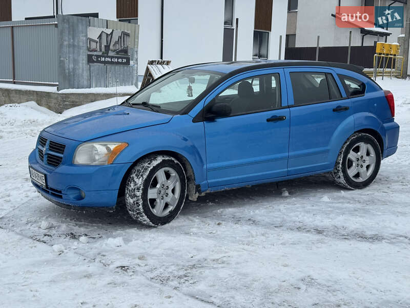 2007 Dodge Caliber, VIN 1B3HB48B28D511323:plate — фото 1 (autoria)