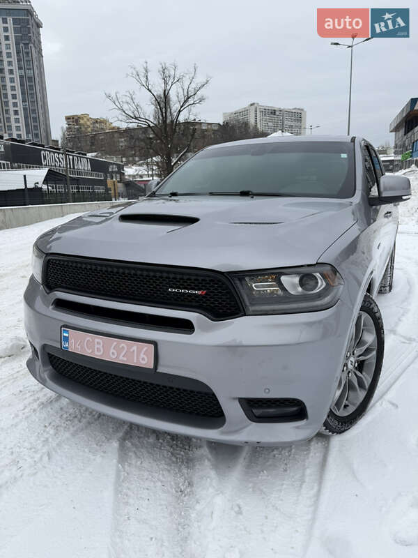 2020 Dodge Durango, VIN 1C4SDJCTXLC229068:plate — фото 1 (autoria)