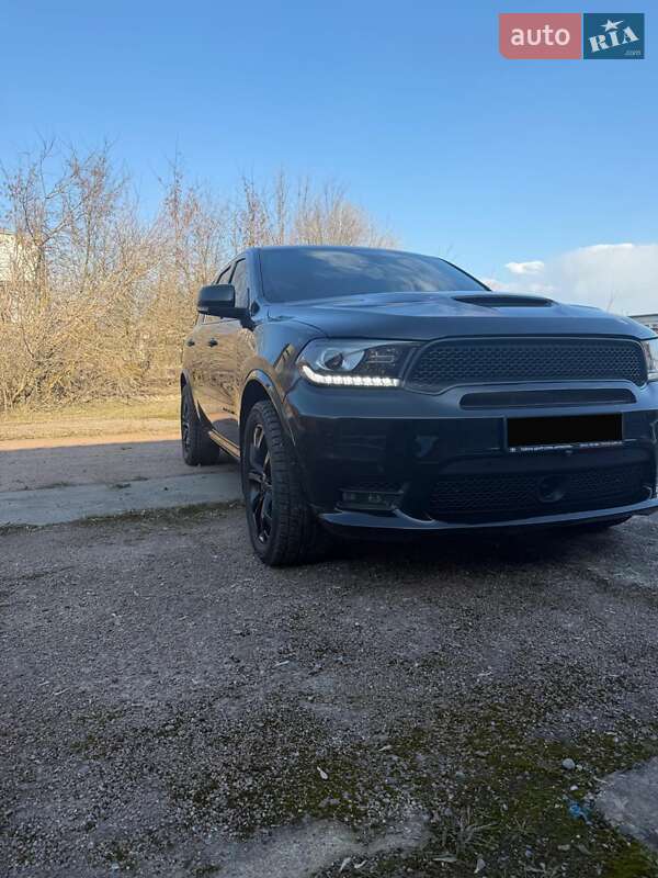 2018 Dodge Durango, VIN 1C4SDJET0JC283053:plate — фото 1 (autoria)