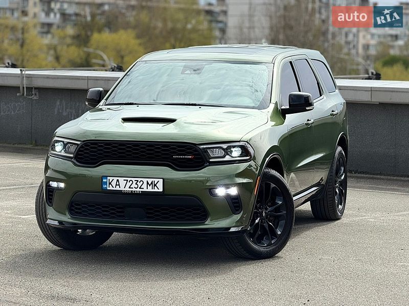 2021 Dodge Durango, VIN 1C4RDJDG4MC636918:plate — фото 1 (autoria)