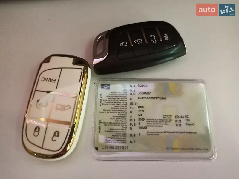 Внедорожник / Кроссовер Dodge Journey 2015 в Трускавце документ 3 фото Внедорожник / Кроссовер Dodge Journey 2015 в Трускавце документ