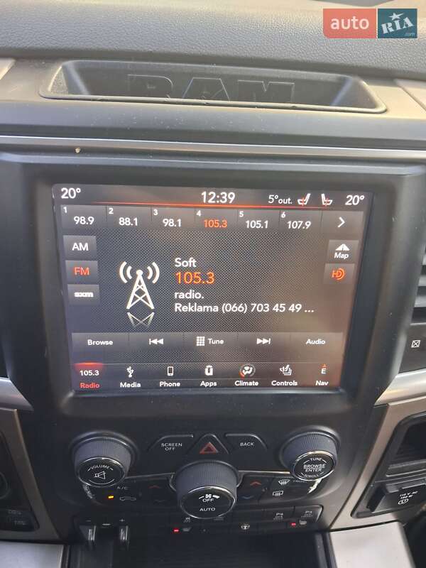 Пікап Dodge RAM 1500 2018 в Кропивницькому