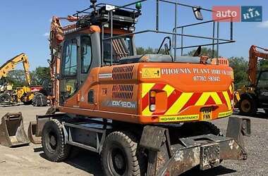 Колесный экскаватор Doosan DX 160W 2014 в 