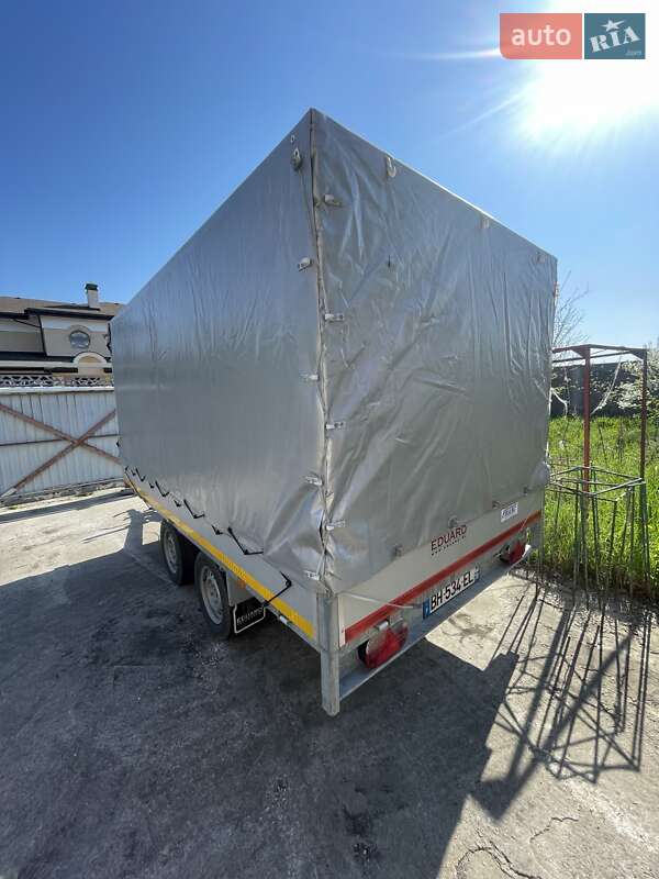Тентованный борт (штора) - прицеп Eduard PL 2011 в Киеве фото 6 Тентованный борт (штора) - прицеп Eduard PL 2011 в Киеве