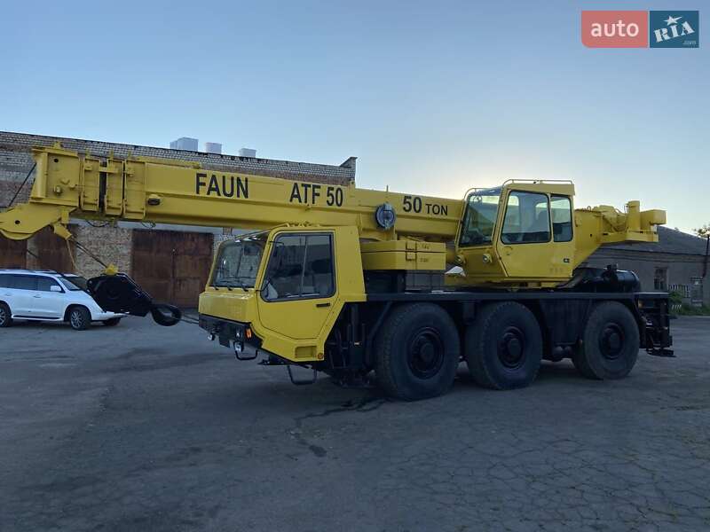 Автокран Faun ATF 1998 в Кропивницькому