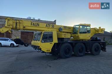 Автокран Faun ATF 1998 в Кропивницькому