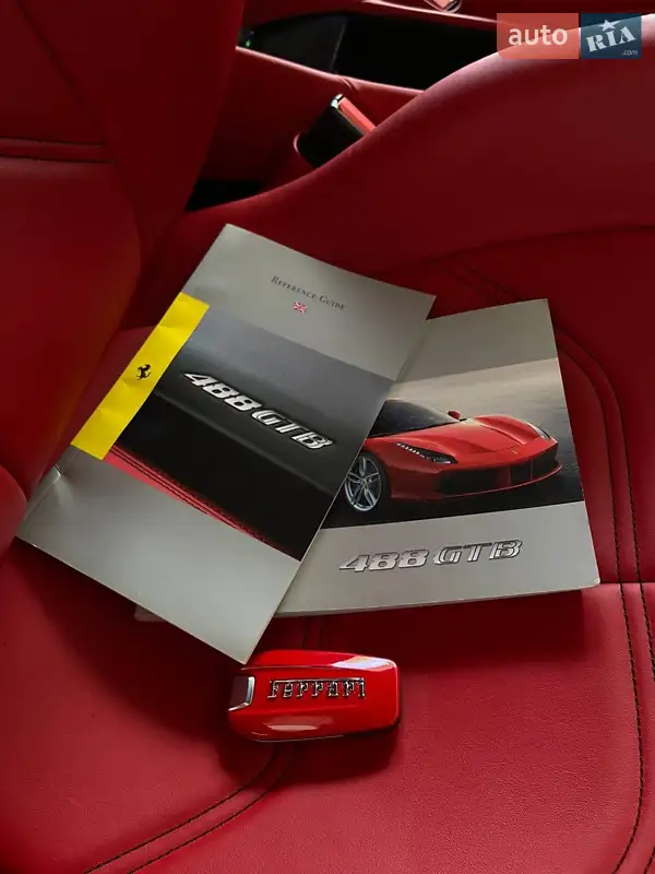 Купе Ferrari 488 GTB 2016 в Одессе документ