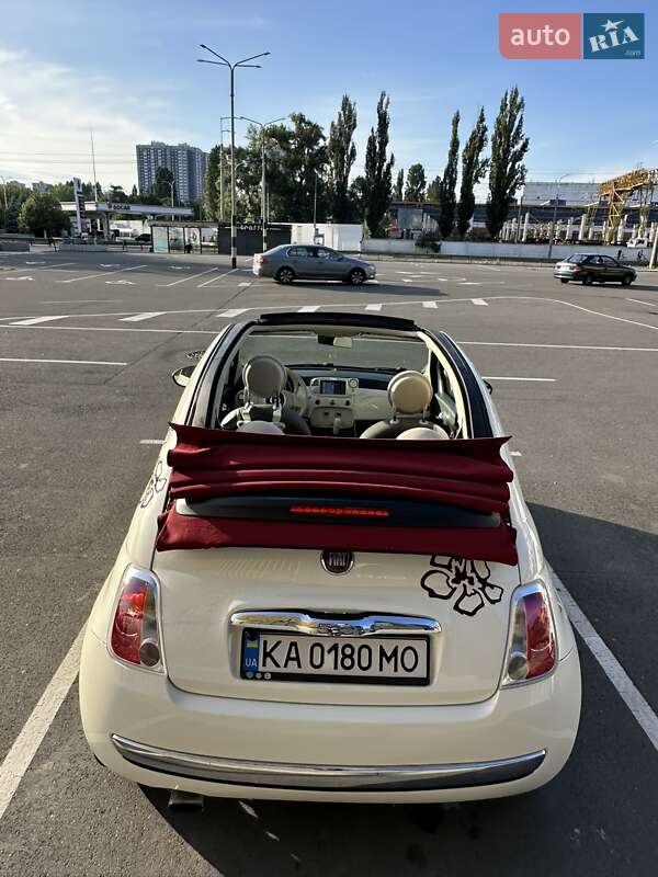 Кабриолет Fiat 500 2012 в Киеве