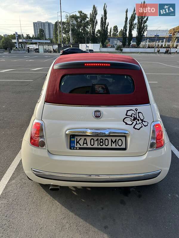 Кабриолет Fiat 500 2012 в Киеве