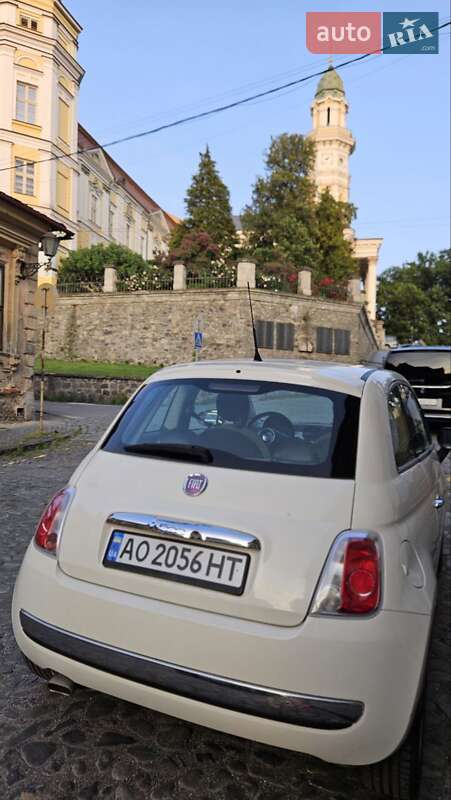 Хэтчбек Fiat 500 2011 в Ужгороде