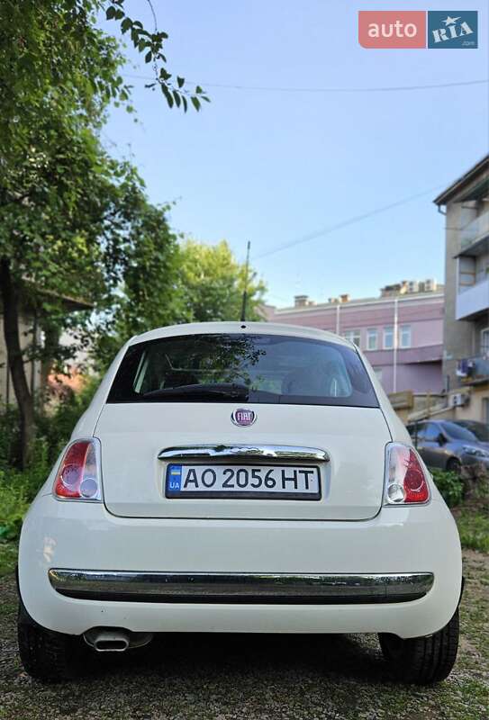 Хэтчбек Fiat 500 2011 в Ужгороде