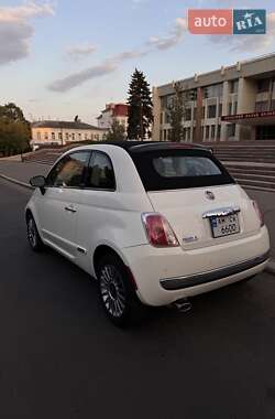 Кабриолет Fiat 500 2012 в 