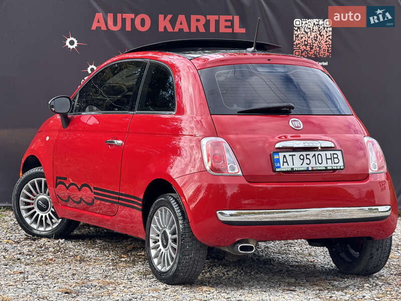 Хетчбек Fiat 500 2012 в Івано-Франківську