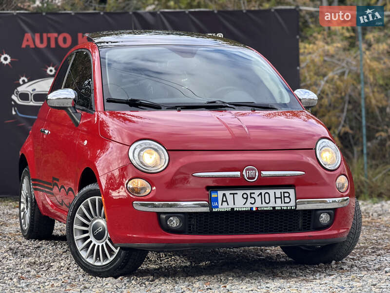 Хетчбек Fiat 500 2012 в Івано-Франківську