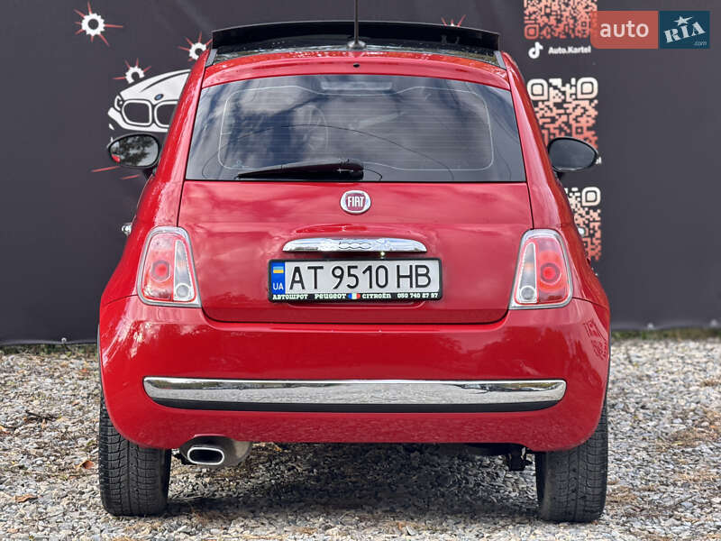 Хетчбек Fiat 500 2012 в Івано-Франківську