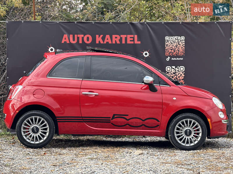 Хетчбек Fiat 500 2012 в Івано-Франківську